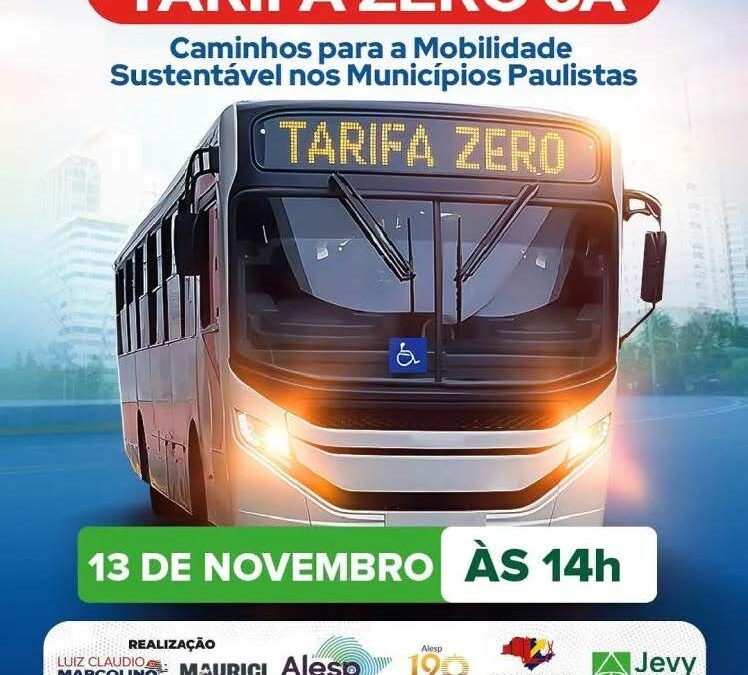 Seminário na Alesp discute implantação da Tarifa Zero para a mobilidade nos municípios paulistas